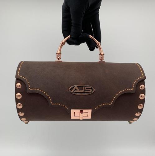 Handtas brown round handbag, Bijoux, Sacs & Beauté, Accessoires Autre, Envoi