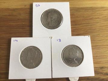 Nederland. Wilhelmina. 1 Gulden 1897-1913-1914 (Zonder beschikbaar voor biedingen