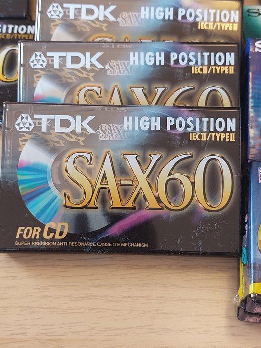 TDK, BASF, Sony - TDK SA X 60 High Position Type II, TDK SF, Audio, Tv en Foto, Radio's