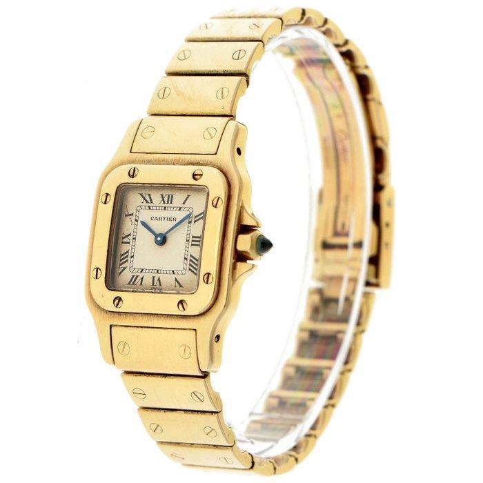 Cartier - Santos Galbée - 866930 - Dames - 2000-2010, Handtassen en Accessoires, Horloges | Heren