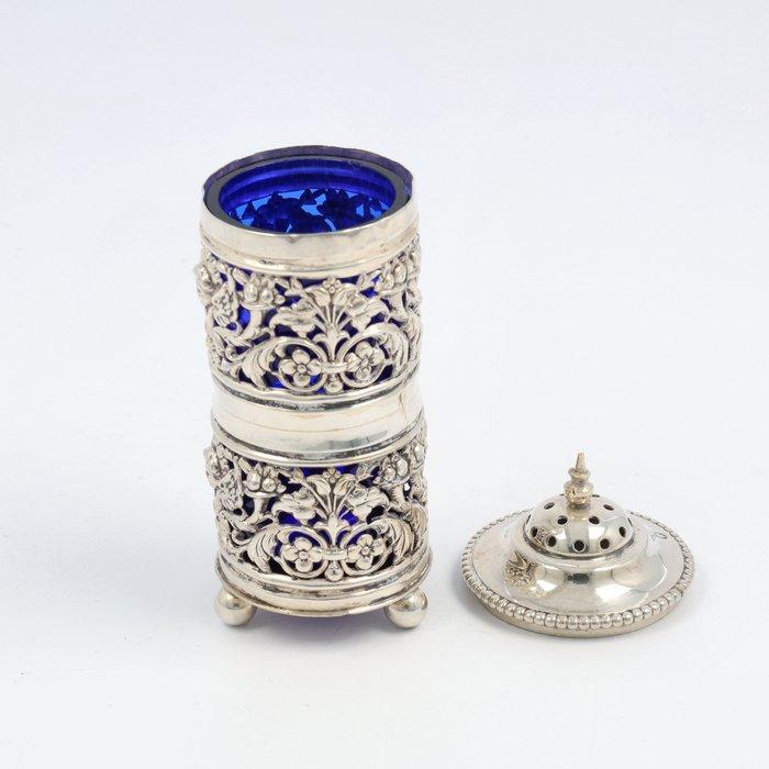 Tafelgarnituur (Engels, Belgisch en Nederlands) - Zout- en, Antiek en Kunst, Antiek | Zilver en Goud