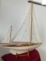 Objets maritimes - bois, coton- Voilier Simply Dorada