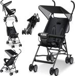 KIDIZ® Kinderwagen - Wandelwagen - Kinderbuggy - Zwart •, Verzenden, Nieuw