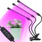 LED kweeklamp kweek groei bloei lamp planten + timer *3x arm, Tuin en Terras, Kweekspullen, Verzenden, Nieuw