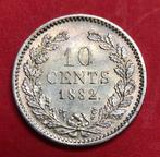 Nederland. Willem III. 10 Cents 1882 (Zonder Minimumprijs), Postzegels en Munten, Munten | Nederland