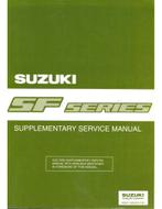 1996 SUZUKI SWIFT SUPPLEMENT WERKPLAATSHANDBOEK ENGELS