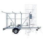 Open steigeraanhanger tbv trappentoren, Doe-het-zelf en Bouw, Steigers, Ophalen of Verzenden, Nieuw, Overige typen