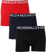 Muchachomalo Boxershorts 3-Pack 1322 maat M Heren, Verzenden, Blauw, Muchachomalo, Boxer