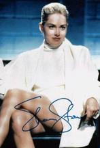 Basic Instinct - Sharon Stone - 28x35 cm Signed Poster -, Nieuw