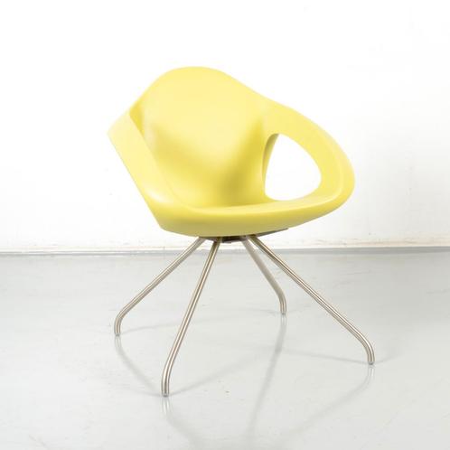 Lonc Easer design stoel, groen, 4-poot onderstel, Huis en Inrichting, Stoelen, Gebruikt, Ophalen of Verzenden