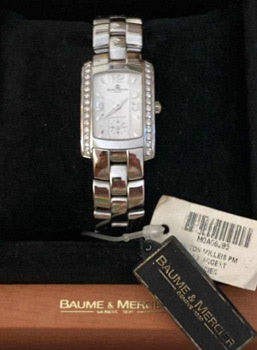 Baume & Mercier - Hampton Diamonds Milleis - Dames -, Handtassen en Accessoires, Horloges | Heren