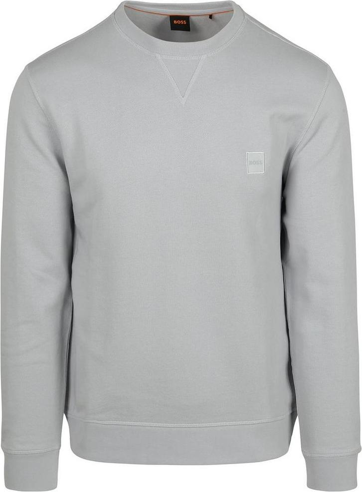 BOSS Sweater Westart Grijs maat Maat 52/54 (L) Heren, Kleding | Heren, Truien en Vesten, Grijs, Nieuw, Maat 52/54 (L), Verzenden