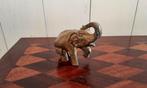 P. Chenet - Statue, Olifanten - 9 cm - Bronze, Antiek en Kunst