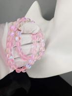 Natuurlijke roze maansteen - Ketting