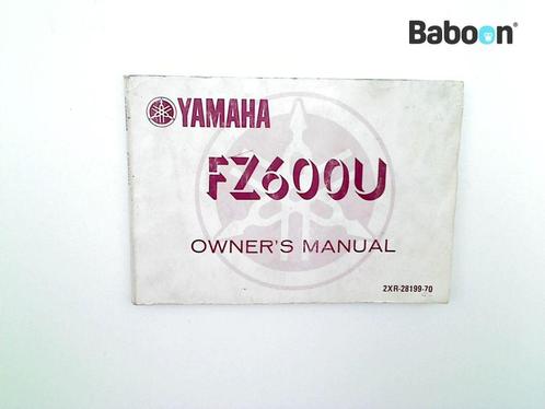 Livret dinstructions Yamaha FZ 600 1986-1988 (FZ600), Motoren, Onderdelen | Yamaha, Verzenden