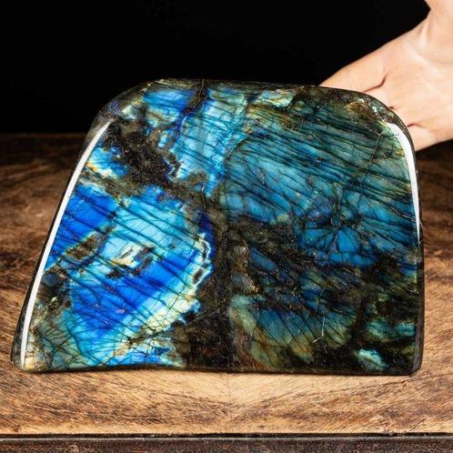 Labradorite de qualité supérieure - Forme libre - Top Flah, Verzamelen, Mineralen en Fossielen