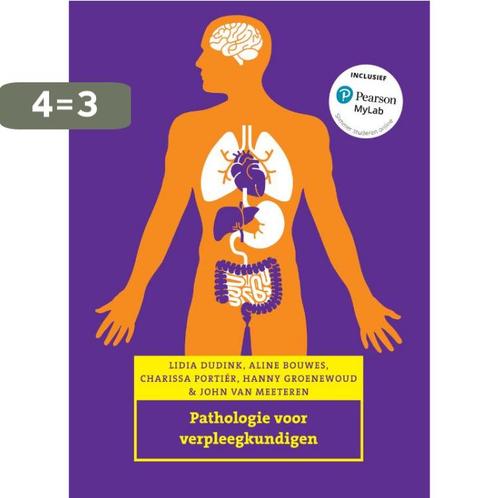 Pathologie voor verpleegkundigen met MyLab NL toegangscode, Boeken, Studieboeken en Cursussen, Zo goed als nieuw, Verzenden