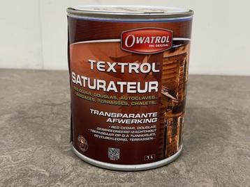 Veiling - 5x Owatrol textrol saturateur groen 1000ml