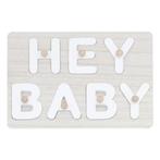 Gastenboek Hey Baby Puzzel 12,2cm, Verzenden