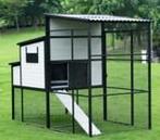 MaxxPet Kippenhok hout-metaal 236x120x184cm (Kippenhokken), Ophalen of Verzenden, Nieuw