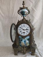 Horloge - Bronze, Porcelaine - 1940-1950