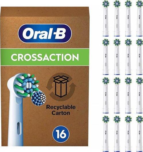 Oral-B Pro Cross Action - Opzetborstels - Met CleanMaximi..., Handtassen en Accessoires, Uiterlijk | Parfum, Nieuw, Verzenden