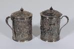 Kannetjes - Zilver - China - 19e/20e eeuw