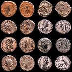 Romeinse Rijk. Lot comprising eight (8) AE coins: