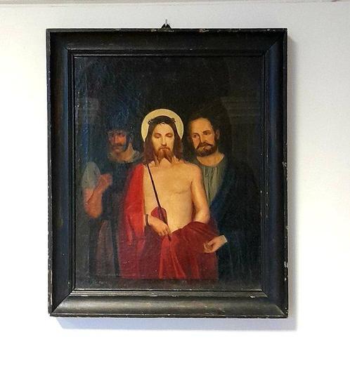 Italiaanse school (XIX) - Via Crucis, Antiquités & Art, Art | Peinture | Classique