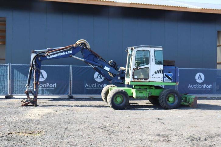 Veiling: Wielgraafmachine Schaeff HML 41 Diesel 1997, Zakelijke goederen, Machines en Bouw | Kranen en Graafmachines, Ophalen