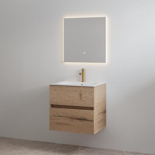 Badmeubelset met Kraangat Best Design Splash 60 cm Halifax, Doe-het-zelf en Bouw, Sanitair, Bad, Nieuw, Ophalen of Verzenden