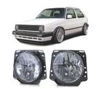 Phares Pour Volkswagen Vw Golf Mk2 83-91 Fumé Fond Chromé, Verzenden, Nieuw