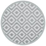 Terraskleed Ã200cm Grijs | 40% Korting | OP=OP, Huis en Inrichting, Stoffering | Tapijten en Vloerkleden, Verzenden, Rond, 200 cm of meer