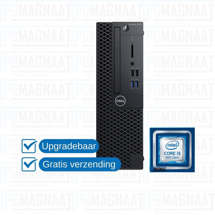 Dell Optiplex 3070 SFF i5-9500 8GB 256GB NVMe, Computers en Software, Desktop Pc's, 3 tot 4 Ghz, SSD, Gebruikt, 8 GB, Ophalen of Verzenden
