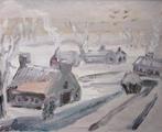 Constant Permeke (1886-1952) - Dorp in de winter