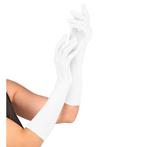 Witte Handschoenen 37cm, Nieuw, Verzenden
