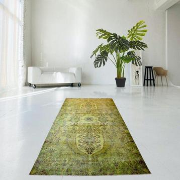 Indrukwekkende groene vintage - Vloerkleed - 312 cm - 187 cm beschikbaar voor biedingen