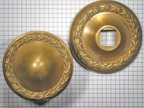 Deurknop brons antiek, Doe-het-zelf en Bouw, Hang- en Sluitwerk, Klink of Kruk, Nieuw, Overige materialen