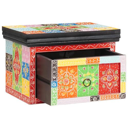 vidaXL Nachtkastjes Set van 2 - 40x30x28 cm van Massief, Huis en Inrichting, Slaapkamer | Nachtkastjes, Nieuw, Verzenden