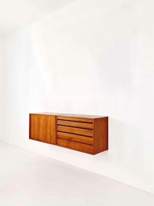 Cado - Wandrek (2) - Teak, Teakfurnier, Antiek en Kunst, Antiek | Meubels | Stoelen en Sofa's