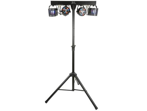 QTX LED FX Bar Derby standaard, 2 RGBW par spots, 2 derby, Musique & Instruments, Lumières & Lasers