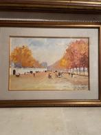 Edmondo Maneglia (1925-2003) - Il giardino delle Tuileries,