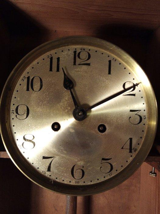 Regulateur wandklok - Hout, Glas, Messing - 1930-1940, Antiquités & Art, Antiquités | Horloges