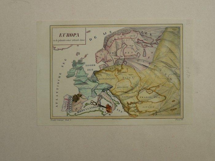 Europe - Continent européen; K. Fuhri - Europa in de, Boeken, Atlassen en Landkaarten
