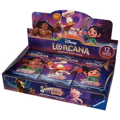 Disney Lorcana Shimmering Skies Booster Box, Hobby & Loisirs créatifs, Jeux de cartes à collectionner | Autre