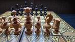 Jeu déchecs - Backgammon box + Regency schaakstukken