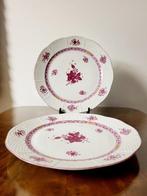 Herend - Assiette (2) - bloemenmotief - Porcelaine - Patron