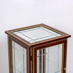 Vitrine - Bois, Verre - miroir et verre poli