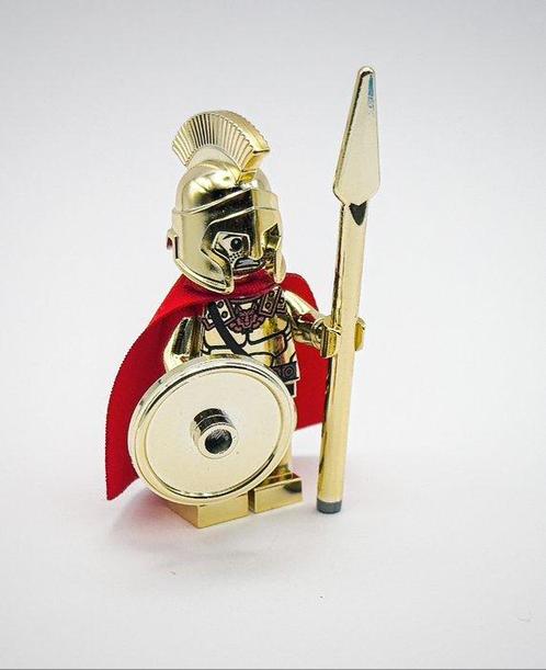 Lego Minifiguur - DC Comics - Chrome Gold Spartan MiniFigure, Kinderen en Baby's, Speelgoed | Duplo en Lego