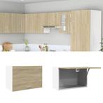 vidaXL Hangkast Lyon 60x31x40 cm bewerkt hout sonoma, Huis en Inrichting, Kasten | Overige, Verzenden, Nieuw